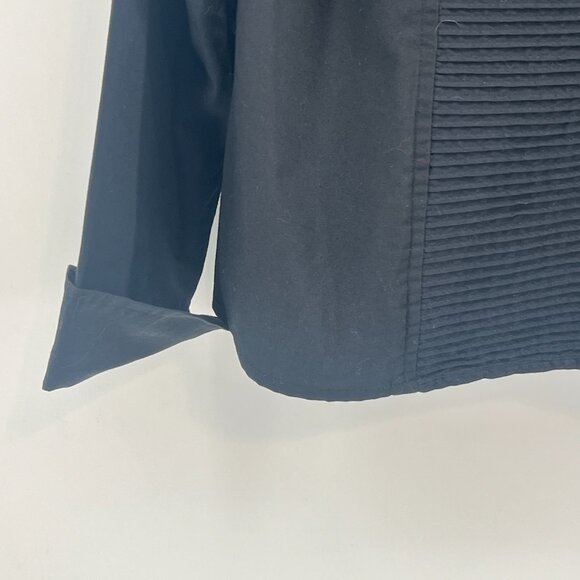 🖤PULI Black 100% Cotton Button-Up Shirt - Size 2X - Picture 3 of 8